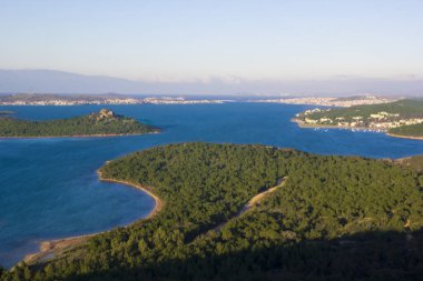 Cunda Adası, Türkiye 'de güzel bir manzara