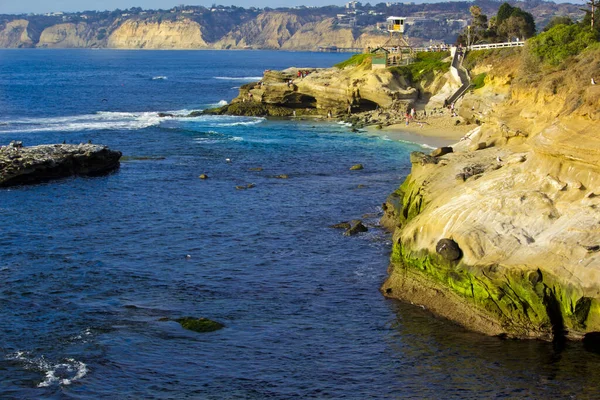 Krásná Scéna Zátoce Jolla San Diegu Kalifornie — Stock fotografie