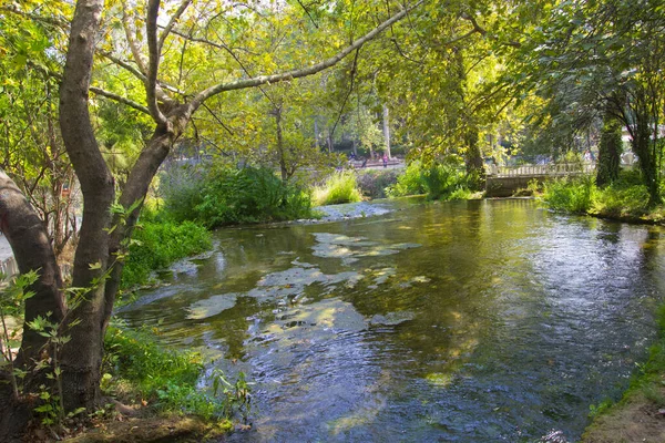 Indrukwekkende Scène Duden Waterval Antalya Turkije — Stockfoto