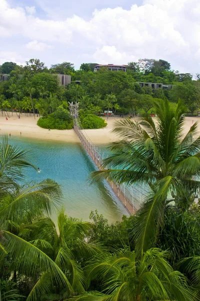 Hermosa Escena Sentosa Island Singapur — Foto de Stock