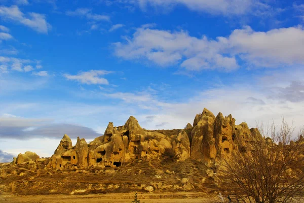 Schöne Szene Göreme Kappadokien Türkei — Stockfoto