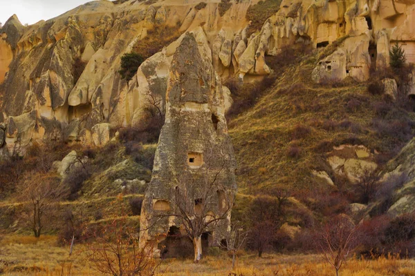Красивая Сцена Гореме Каппадокия Турция — стоковое фото
