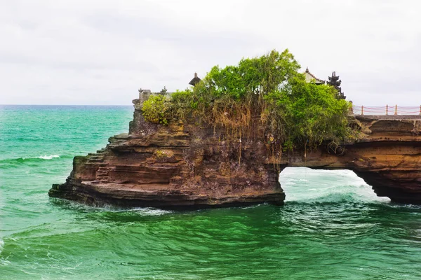 Tanah Lot Temple Sea Bali Island Indonesia — Stock Photo, Image