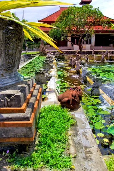 Tempel Groene Natuur Nusa Dua Bali — Stockfoto