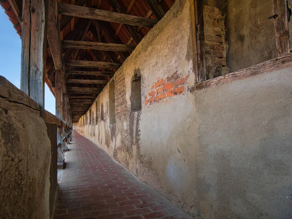 歩くことができ、非常によく保存都市の壁 — ストック写真