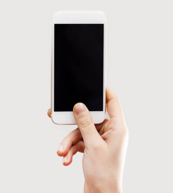 cep telefonu tutan eller