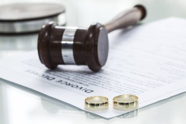 Yüzük ile boşanma kararı formu