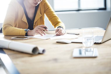 İş tablo üzerinde çalışma