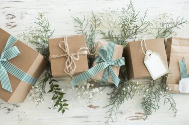 Yılbaşı yeni yıl kavramı kompozisyon