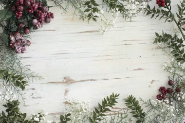 Yılbaşı yeni yıl kavramı kompozisyon