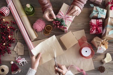 Yılbaşı yeni yıl kavramı kompozisyon