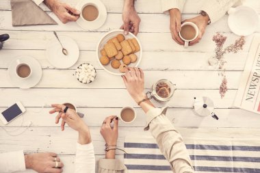 İçme kahve kavramı kişi