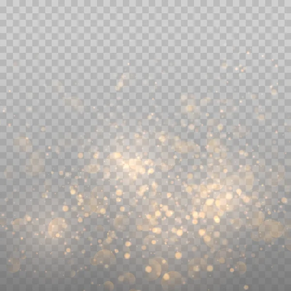 Bokeh licht abstracte vector achtergrond. — Stockvector