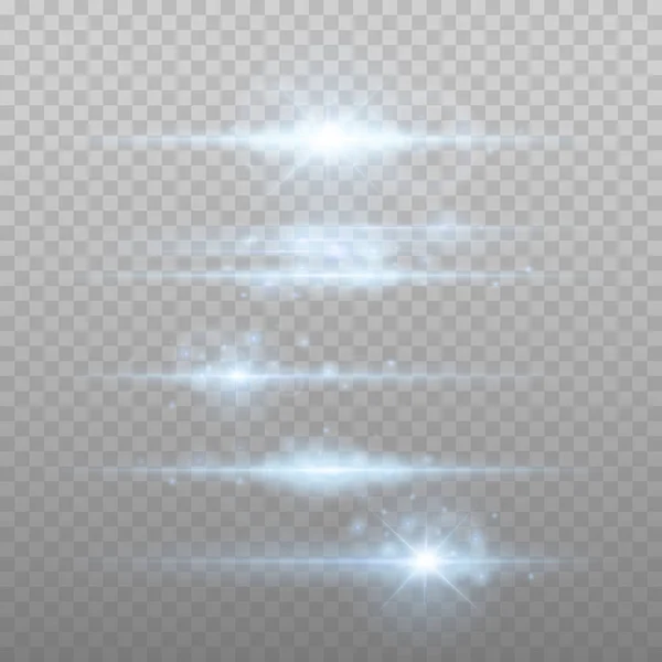 Lens flars vector illustratie. Sparkles — Stockvector