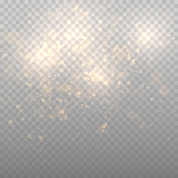 Bokeh licht abstracte vector achtergrond. — Stockvector