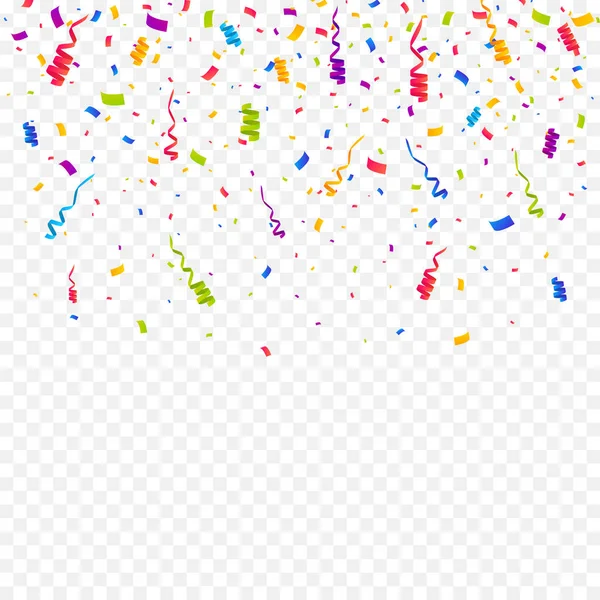 Confetti vector achtergrond — Stockvector