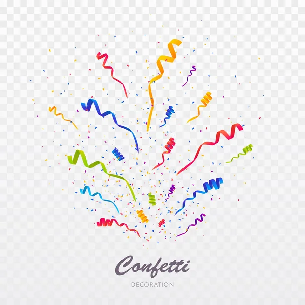 Confetti Сплеск Векторні ілюстрації — стоковий вектор