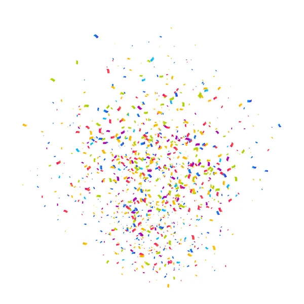Illustration vectorielle d'éclatement confettis — Image vectorielle