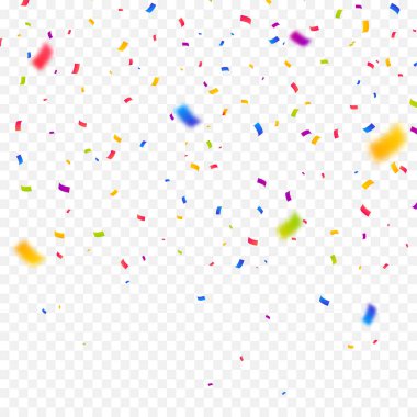 konfeti vektör arka plan