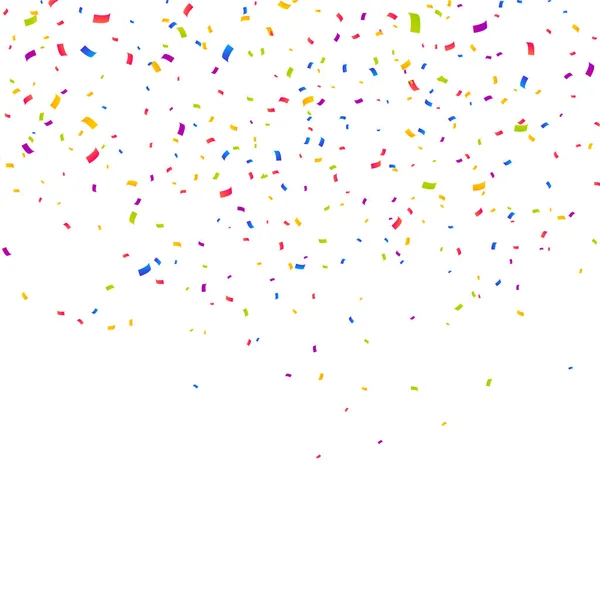 Fondo vector Confetti — Vector de stock