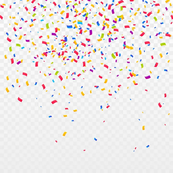 Confetti fundo vetor —  Vetores de Stock