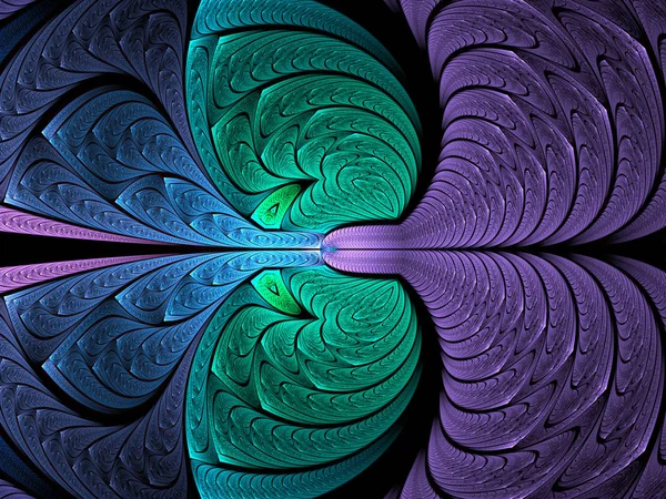 Αφηρημένο fractal φόντο. — Φωτογραφία Αρχείου