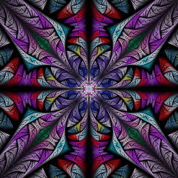 Abstract fractal mandala. — Stock Photo, Image
