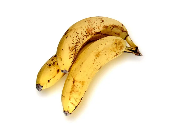 Dojrzałe owoce bananów żółtych — Zdjęcie stockowe
