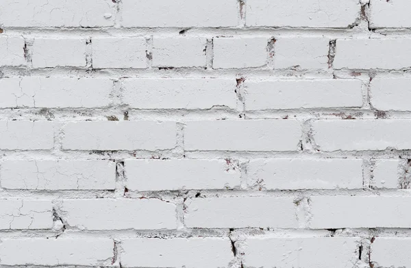 Weiße Backsteinmauer Hintergrund — Stockfoto