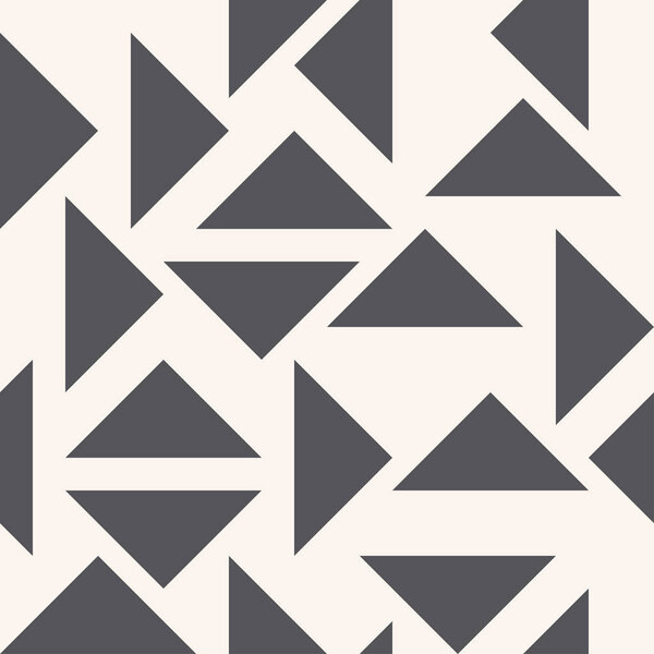 Abstraction, composed of different triangles