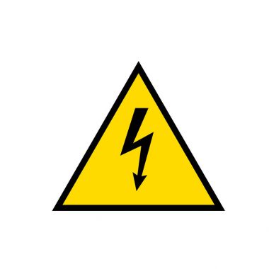 yüksek gerilim işareti