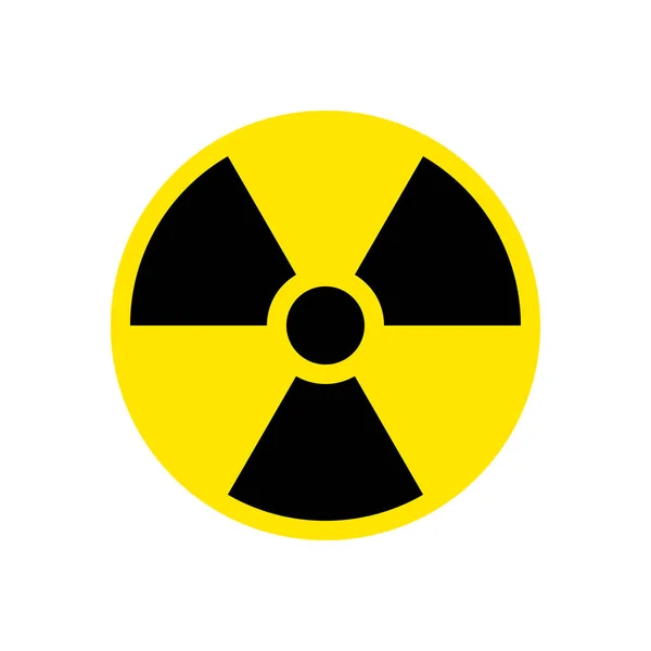 Символ радіаційної небезпеки — стоковий вектор