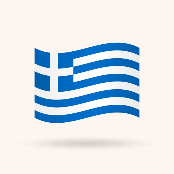 Прапор Греції — стоковий вектор