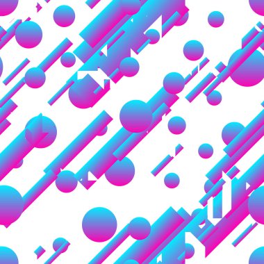 Soyut modern degrade seamless modeli