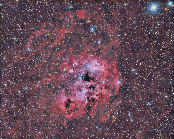 Kijanki sfotografowana z teleskopu i naukowych kamery Ccd — Zdjęcie stockowe