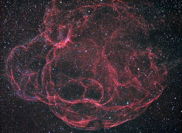 Supernova Remanent Simeis 147 — Stockfoto