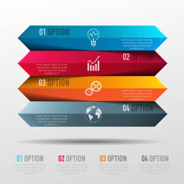 Infographic için vektör öğeleri.