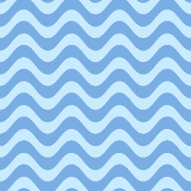 Basit sorunsuz dalgalı çizgi deseni