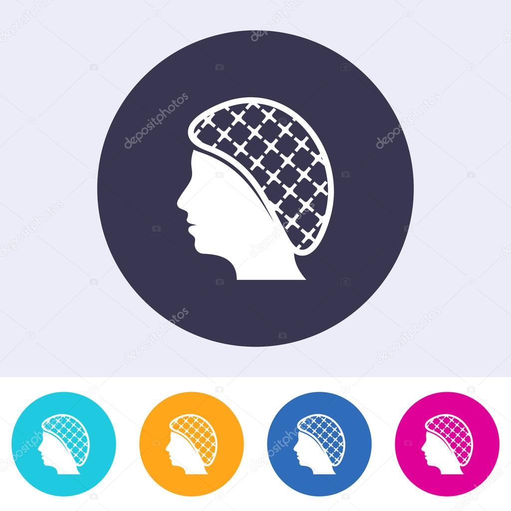 Single vector hairnets must be worn icon