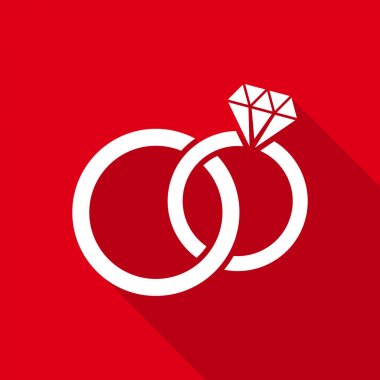 Vektör alyans basit düz simgesi