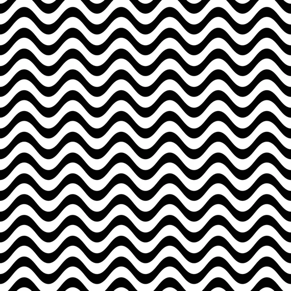 Website vector seamless wavy line pattern — Stock Vector