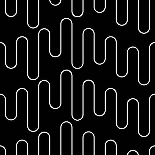 Modèle sans couture de ligne ondulée vectorielle — Image vectorielle