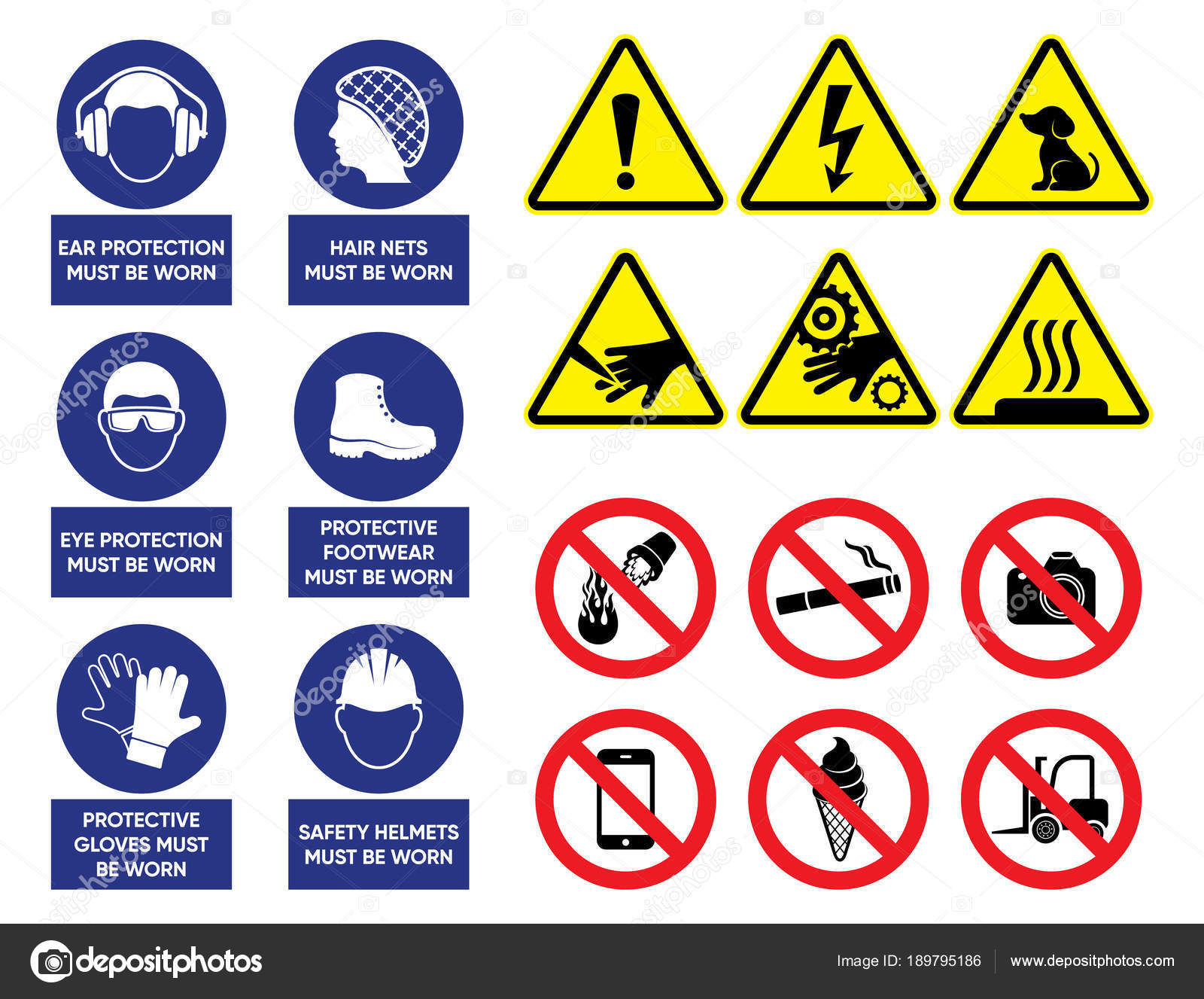 Se ales Vectoriales De Salud Y Seguridad Vector Gr fico Vectorial 