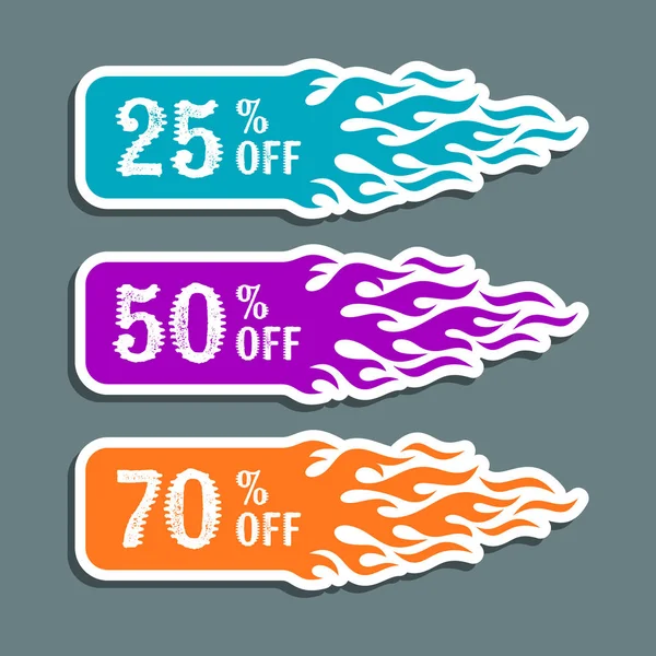 Vector hot sale labels — Stock Vector