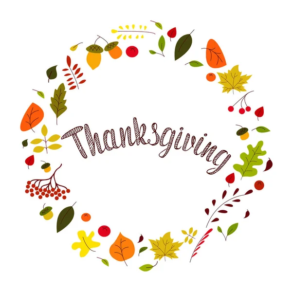 İlham için Şükran Günü kartı, davetiye kartı