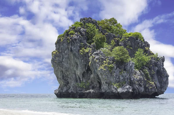 Beauté Île Langkawi Dans Mer Les Nuages Dans Ciel Chumphon — Photo