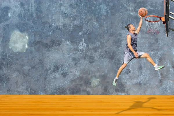 농구를 무늬가 농구공 — 스톡 사진