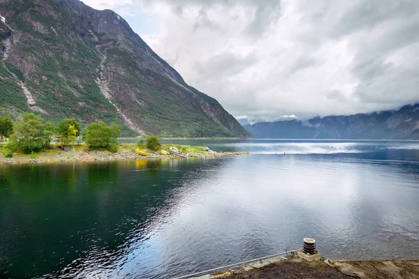 Malerischer Blick auf den Eidfjord, Norwegen — Stockfoto