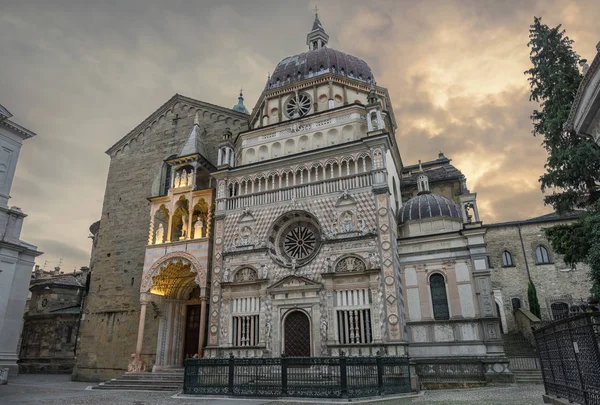 Capella Coleoni в Бергамо, Италия — стоковое фото