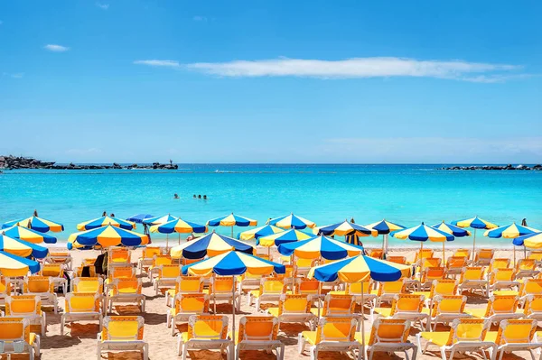 Berömda stranden i Amadores — Stockfoto